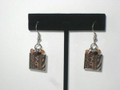 Animal Print & Crystal Earrings (sold)