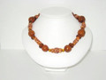 Cheetah Print & Cube Necklace (sold)
