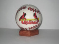 St. Louis Cardinals Baseball Bank with stopper