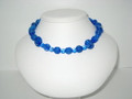 Blue Swirl Necklace (sold)