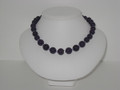Crystal & Purple Jade Necklace (sold)