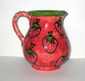 Strawberry Water Pitcher