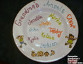 Personalized "Grandma's Angel's Crew" Large Plate