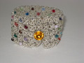Sparkly Hotel Madness Cuff in Silver