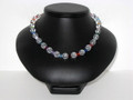 Clear Crystal Ball with Swarovski Necklace (sold)