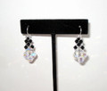 Tuxedo Chandelier Earrings (sold)