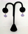 Purple Orbit "Swarovski" Earrings