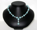 Amazonite Round & Rectangle Necklace with Pendant (sold)