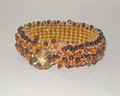 A Topaz Bundle of Crystals Bracelet