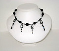 Zebra Fringe Necklace (sold)