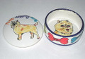 Cairn Terrier Round Dog Box (sold)
