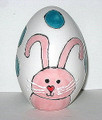 Easter Bunny Duck Egg