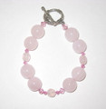 Rose Quartz & Crystals Bracelet (sold)