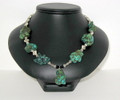 Turquoise & Bali Necklace