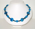 Blue Swirl Necklace 2 (sold)