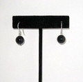 Swarovski Black Pearl Earrings Isold)