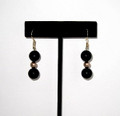 Black & Gold Earrings