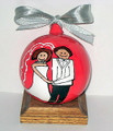 Red Wedding Ornament (sold)