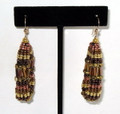 Bronze Metallic Indian Hoop Earrings (sold)