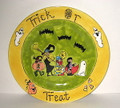 Trick or Treat II Halloween Plate