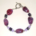 Amethyst Nugget & Cube Bracelet III (SOLD)