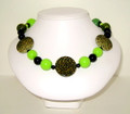 The Safari goes Green Necklace