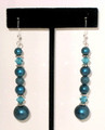 Funky Teal Earrings