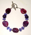 Amethyst Nugget with Goodies Bracelet