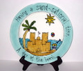 Sandcastle Summer Plate
