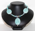 Amazonite Drop Necklace