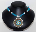 B.B.Chinese Crystal Necklace with Pendant