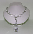 Crystal Chandelier Drop Necklace