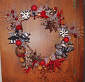 24" Animal Print Wreath