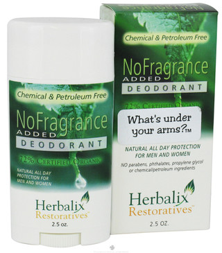 Herbalix Deodorant No Added Fragrance - 2.50 oz .