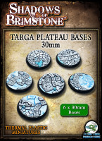 Shadows of Brimstone: Targa Plateau Bases 30mm