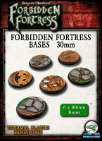 Shadows of Brimstone: Forbidden Fortress Bases 30mm
