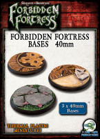 Shadows of Brimstone: Forbidden Fortress Bases 40mm
