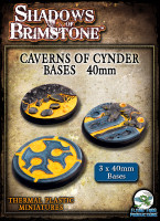 Shadows of Brimstone: Caverns of Cynder Bases 40mm