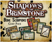 Shadows of Brimstone: Dark Stone Scorpions Bone Scorpion Variant Card Set (Cards Only)
