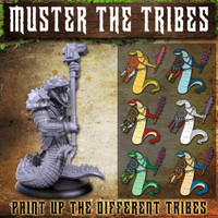 Shadows of Brimstone: Additional Temple Guard - Miniatures Only