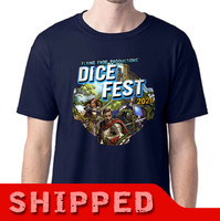 Dice Fest 2026 Questing Knights Shirt Shipped Pre-Order