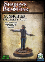 Shadows of Brimstone: Resin Male Gunfighter - Specialty Ally