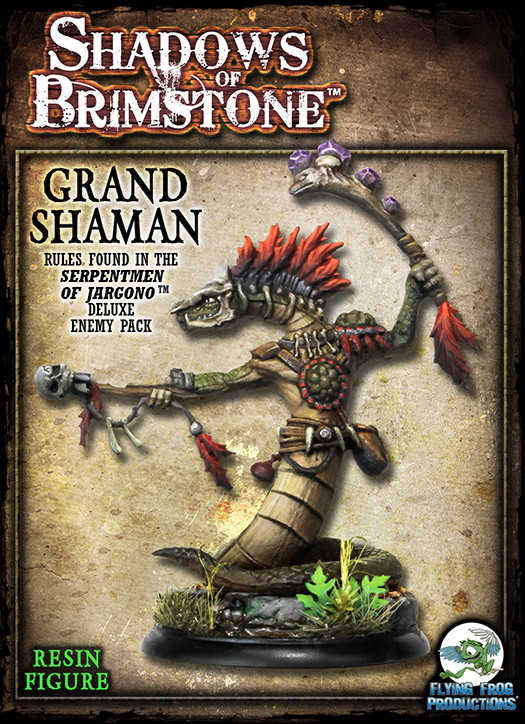 Shadows of Brimstone: Resin Special Enemy Grand Shaman ...
