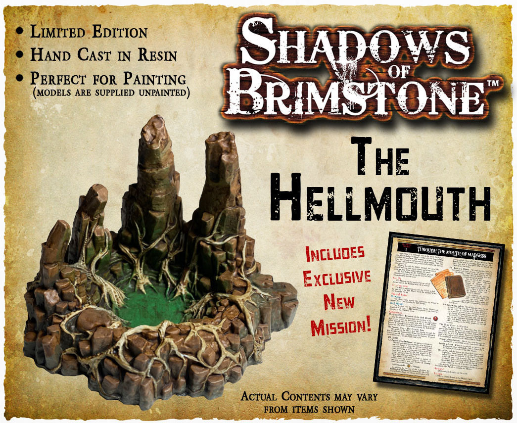 Shadows of Brimstone: The Hellmouth resin LIMITED EDITION ...