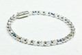 Crystal Brilliance - Necklace with Clear Crystals & Silver