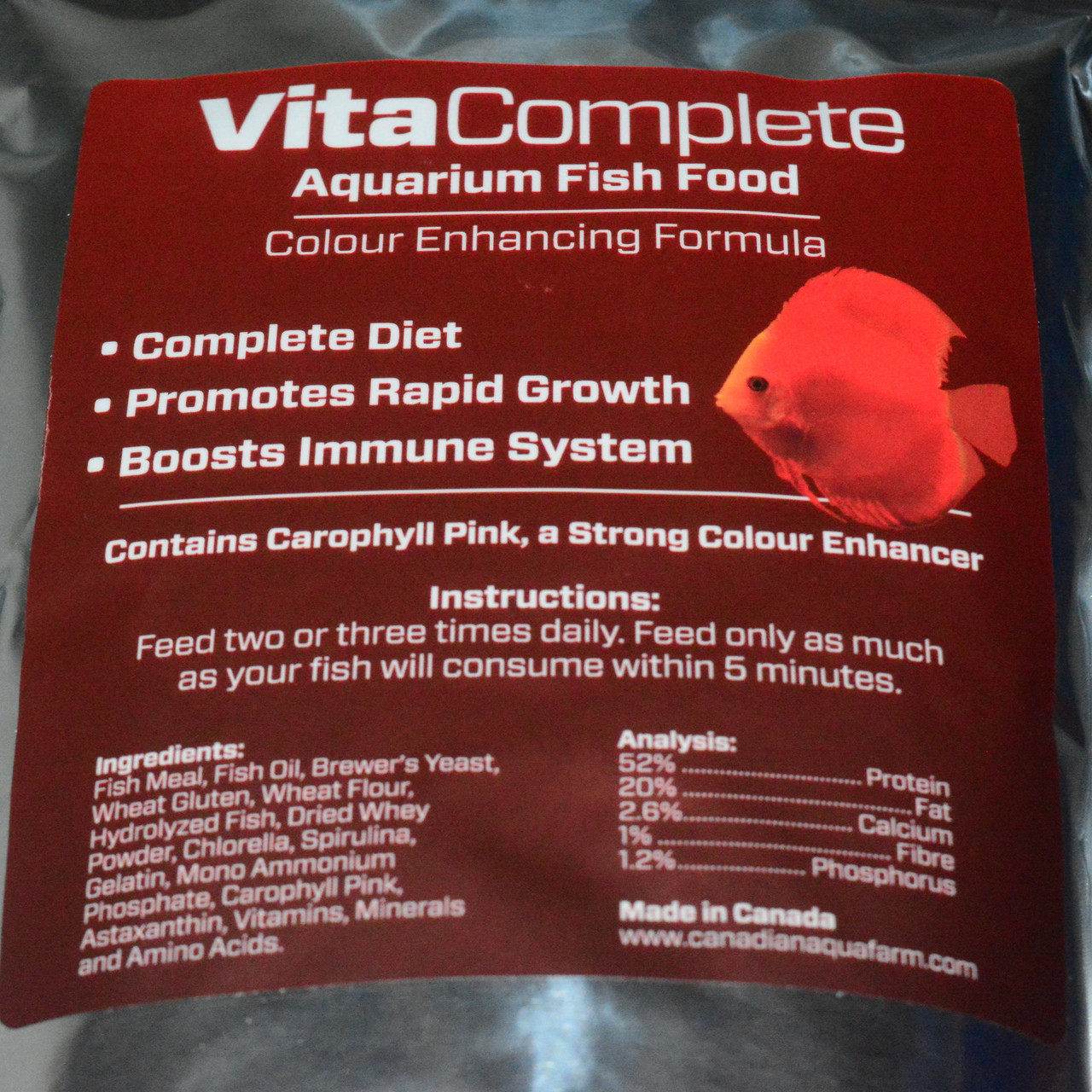 Ornamental 2024 fish food