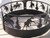 Bronc Rider Fire Campfire Pit Ring CNC Plasma Cut from heavy gauge steel.