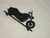 Motorcycle mailbox topper Cut from 14 ga steel