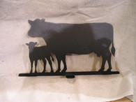 Cow Calf Mailbox Topper CNC Plasma Cut from 14ga steel