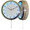 15.5" Single Neon bluel clock.  We can customize the face to suit your needs. Have a picture of a classic car, favorite pet, person, or scene, we can insert that as the clock face. Makes a great personal gift.